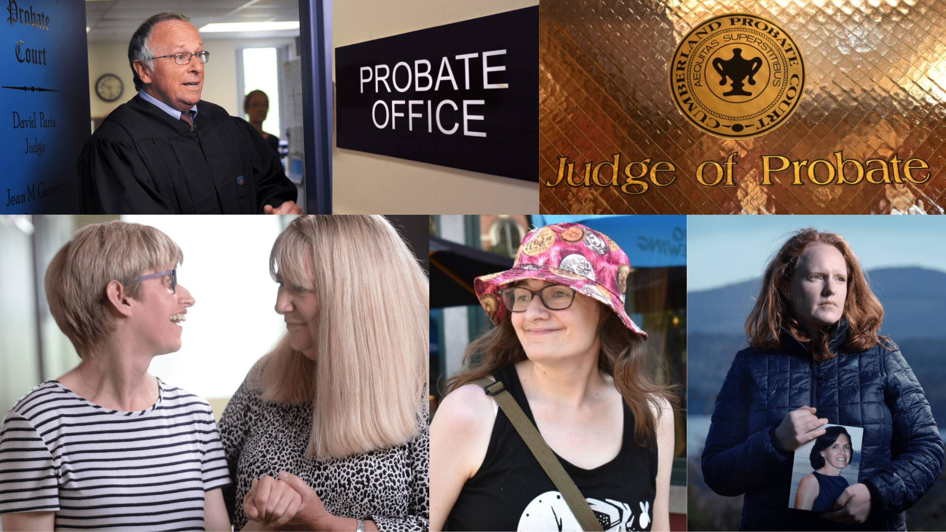 A collage of photos from Samantha's award-winning series.