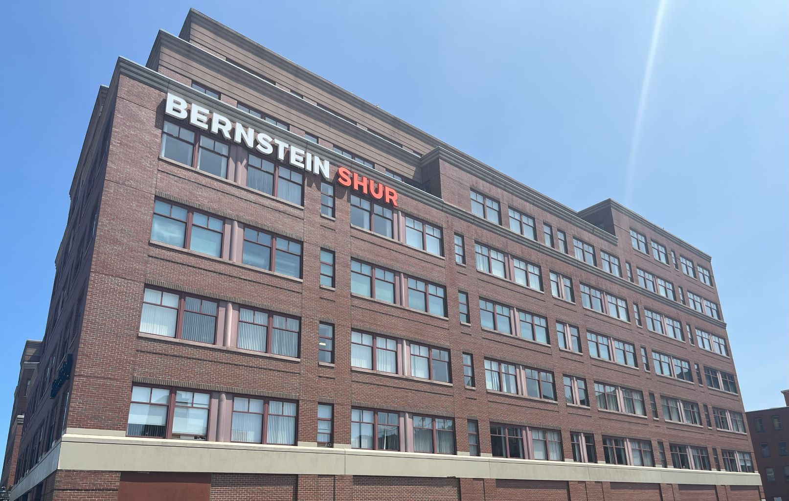 exterior of the Bernstein Shur law offices.