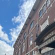 exterior of the courthouse in Lewiston.