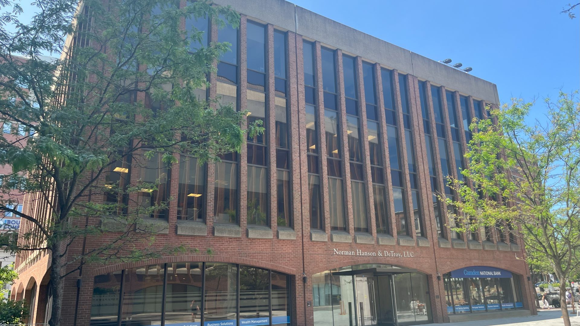 exterior of the Norman, Hanson and DeTroy law offices.