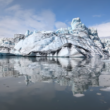 The Breiðamerkurjökull glacier.