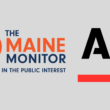 A composite image featuring the logos for The Maine Monitor and the Associated Press.