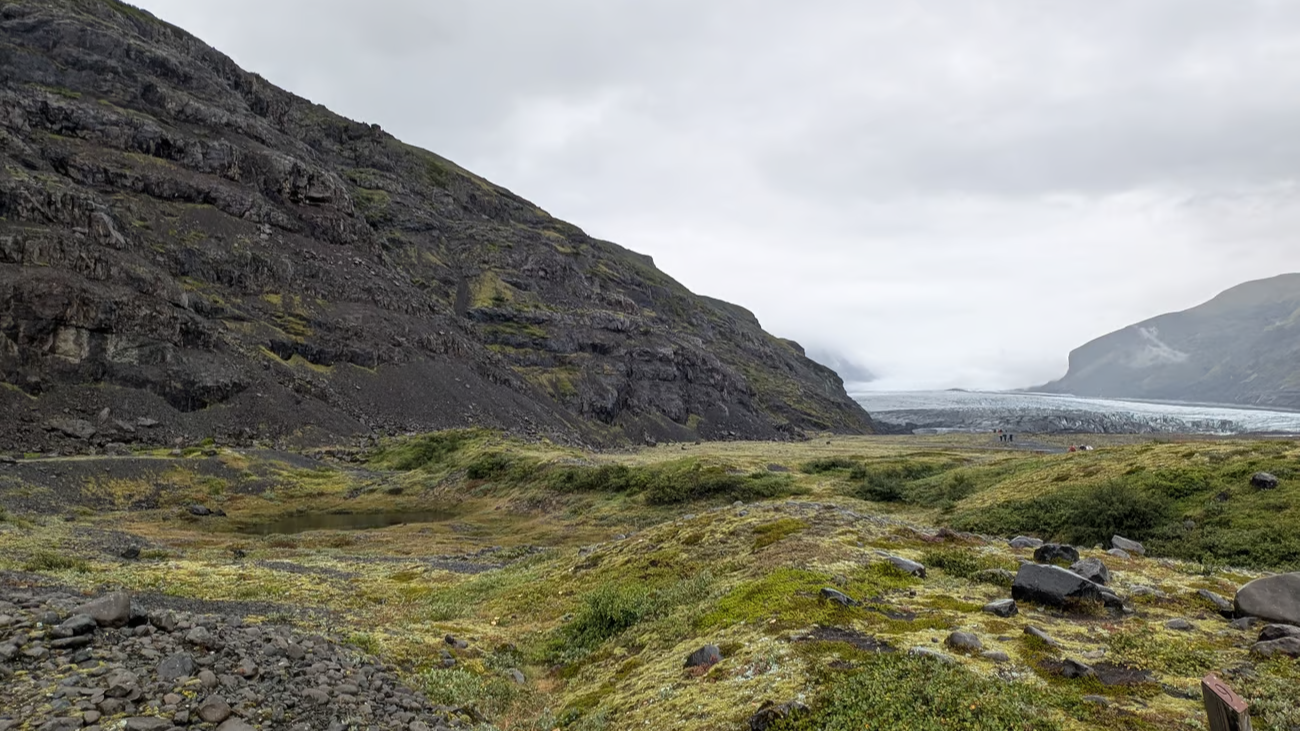 The Skaftafellsjökull.