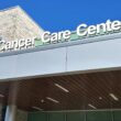 exterior of the Central Maine Medical cancer center.