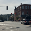 A view of an intersection in Downtown Farmington.