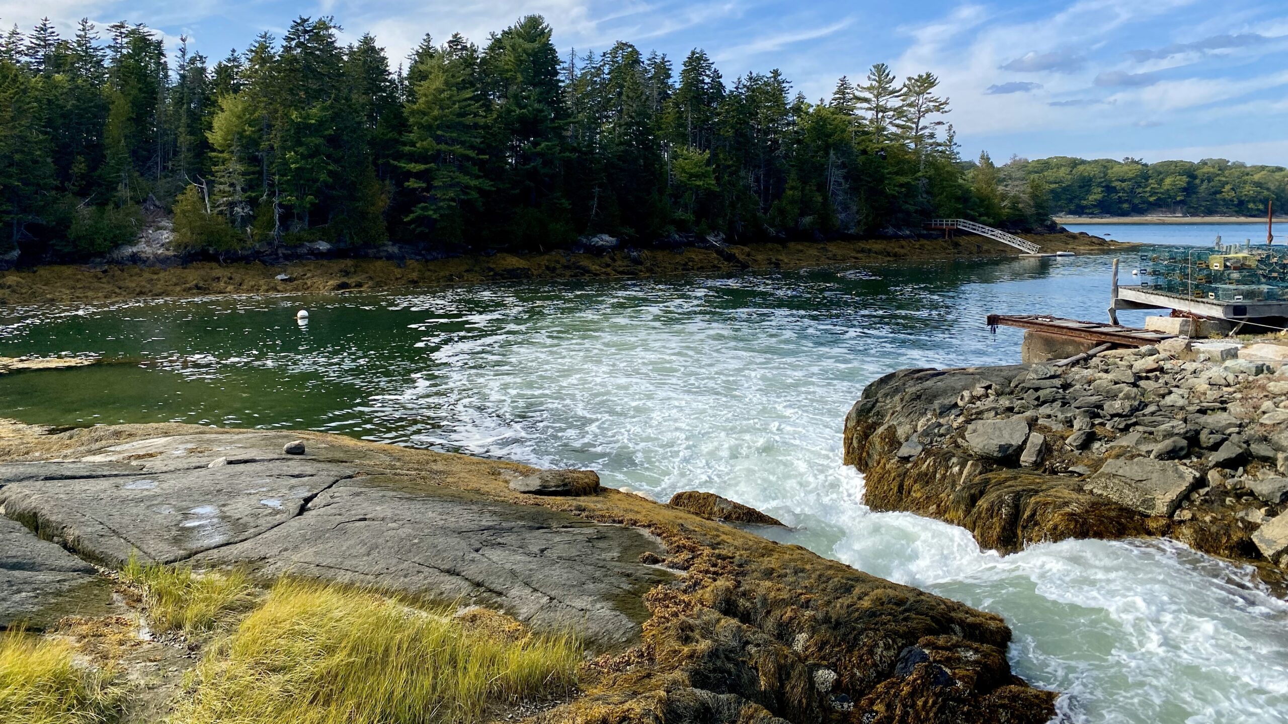 the cove below Goose Falls.