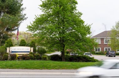 the entrance to the Cape Memory Care facility.