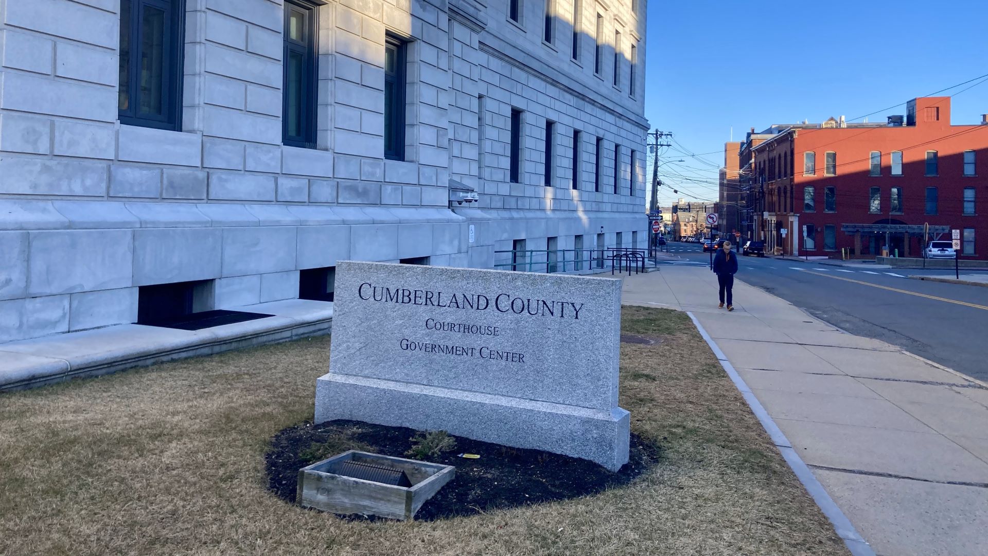 exterior of the cumberland county courthouse and government center