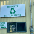 exterior of the ellsworth recycling center.