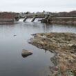 view of shawmut dam.