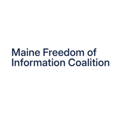 logo for the maine Freedom of Information coalition.