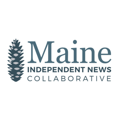 logo for the maine independent news collaborative. 