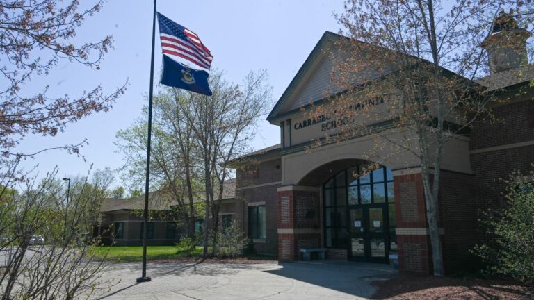exterior of the school.