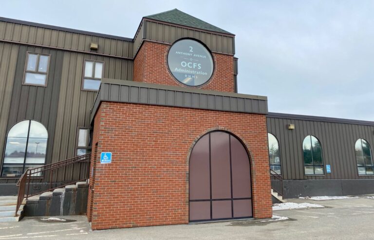 exterior of the office of child and family services building.