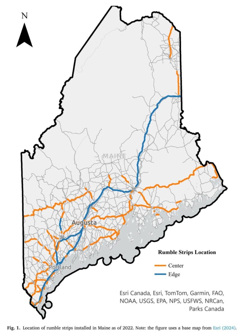 Rumble strips are saving lives and money on rural Maine roads
