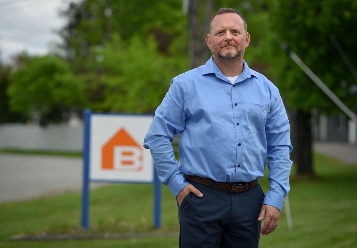 Mike Myatt poses for a photo. 