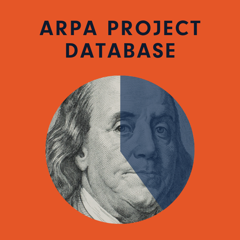 logo for the maine monitor's arpa project database.