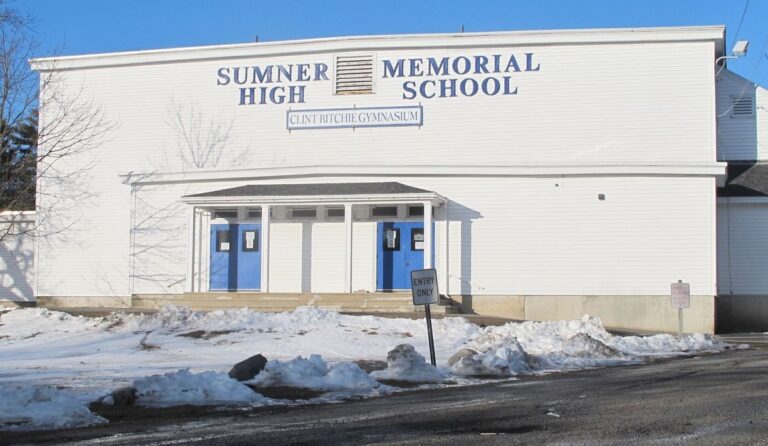 exterior of Sumner Memorial High School.