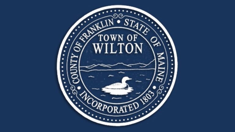 seal for the town of wilton.