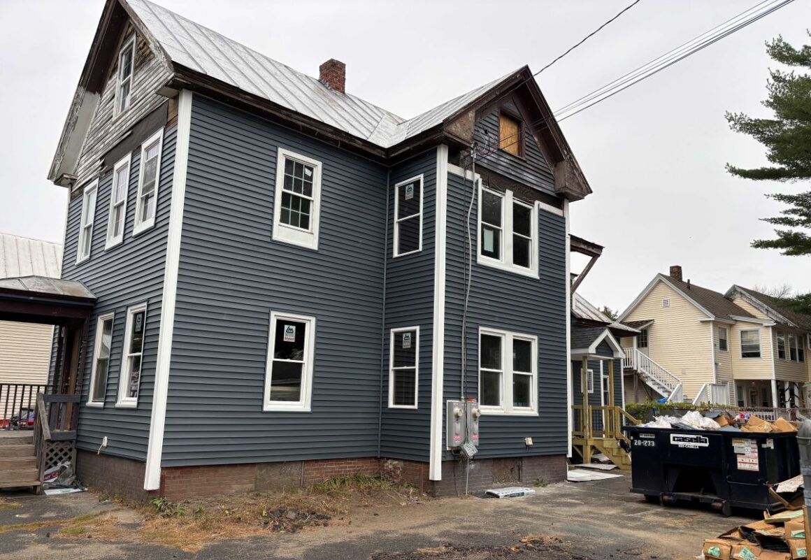 exterior of the Carrean Street home.