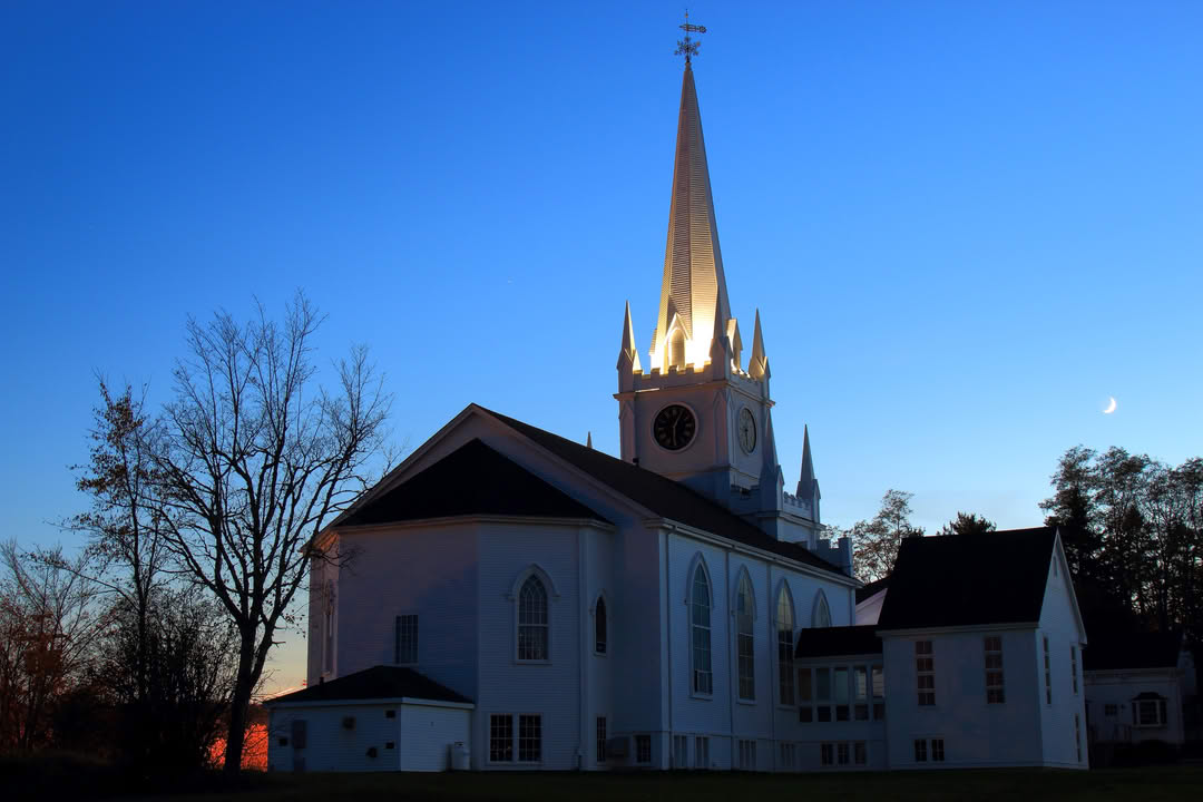 Machias’ historic Centre Street Congregational Church seeks public input on steeple restoration, future use
