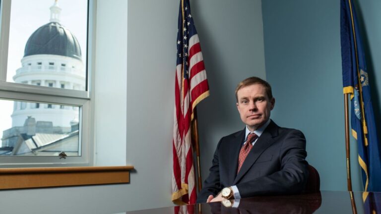 Aaron Frey poses for a photo.