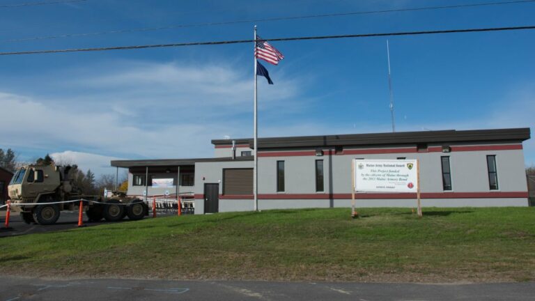 exterior of the Calais Readiness Center.