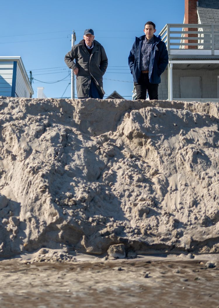 two men overseeing the restoration process