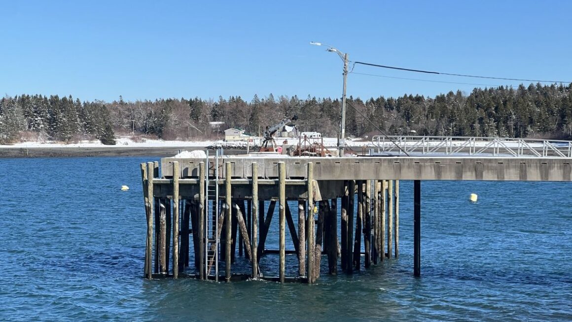 the pier in lubec