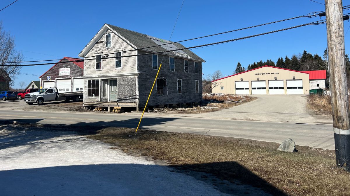 the historic building in jonesport