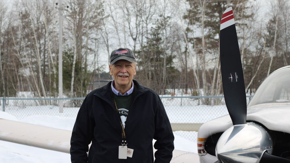 Tony Carter poses for a photo
