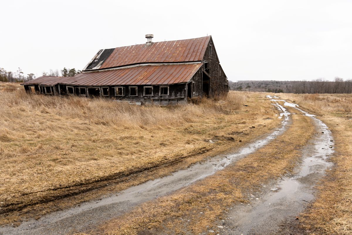 an old barn