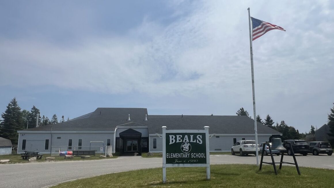 exterior of Beals Elementary School.