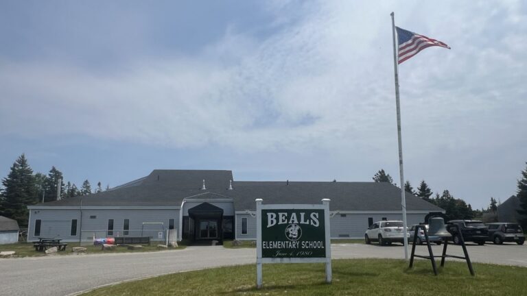 exterior of Beals Elementary School.