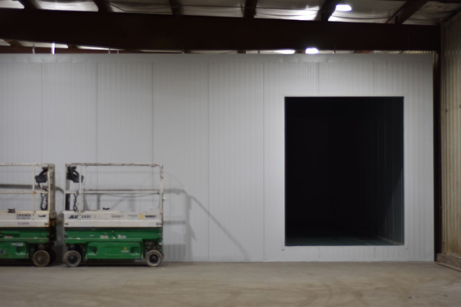 large commercial freezer