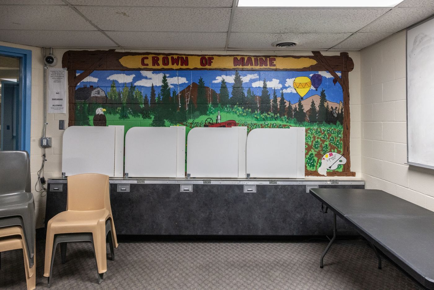 jail processing room