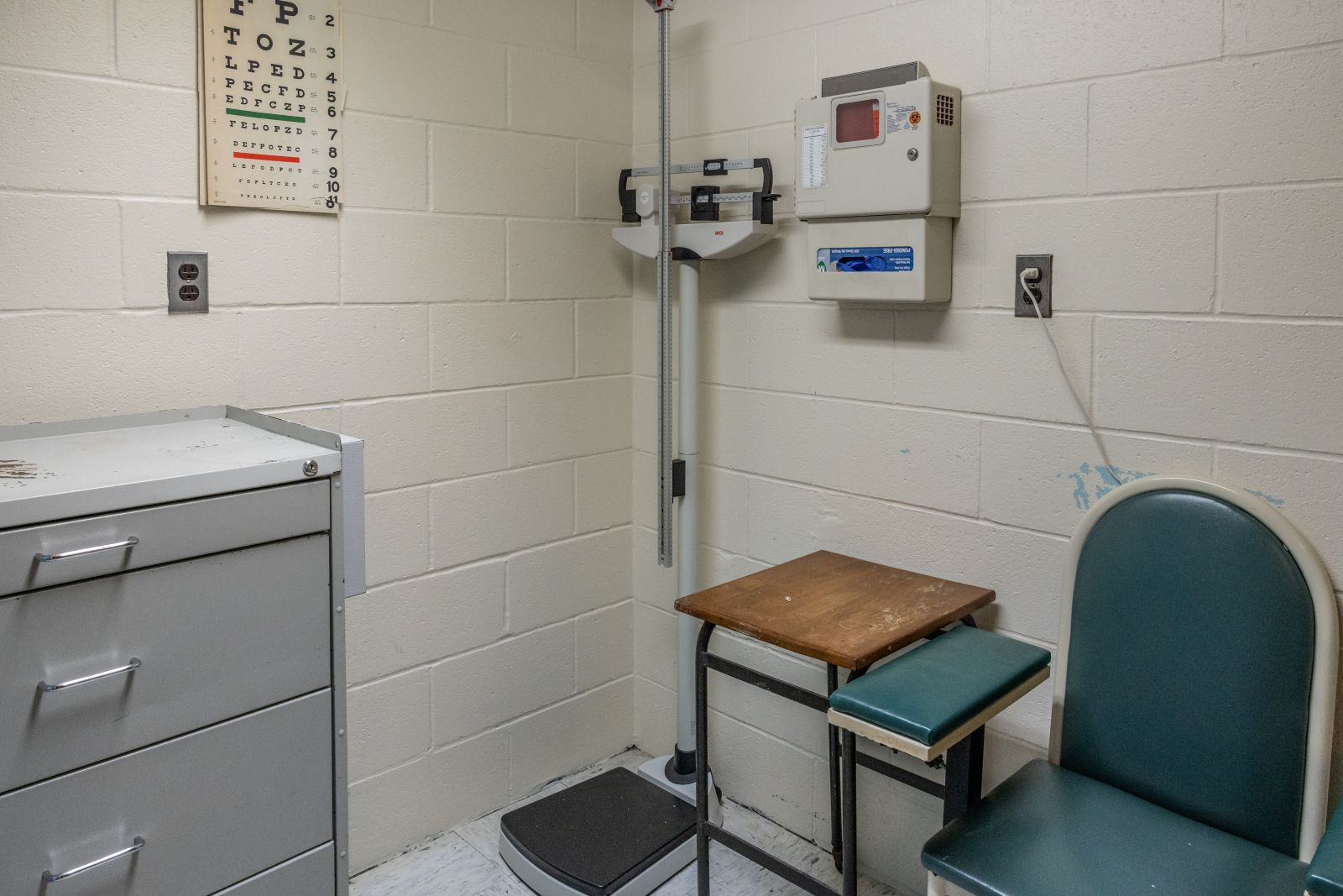 medical room in a jail
