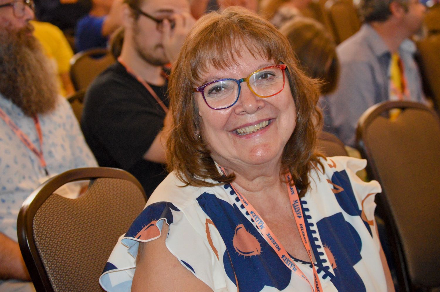 Colleen McBreairty smiles for a photo