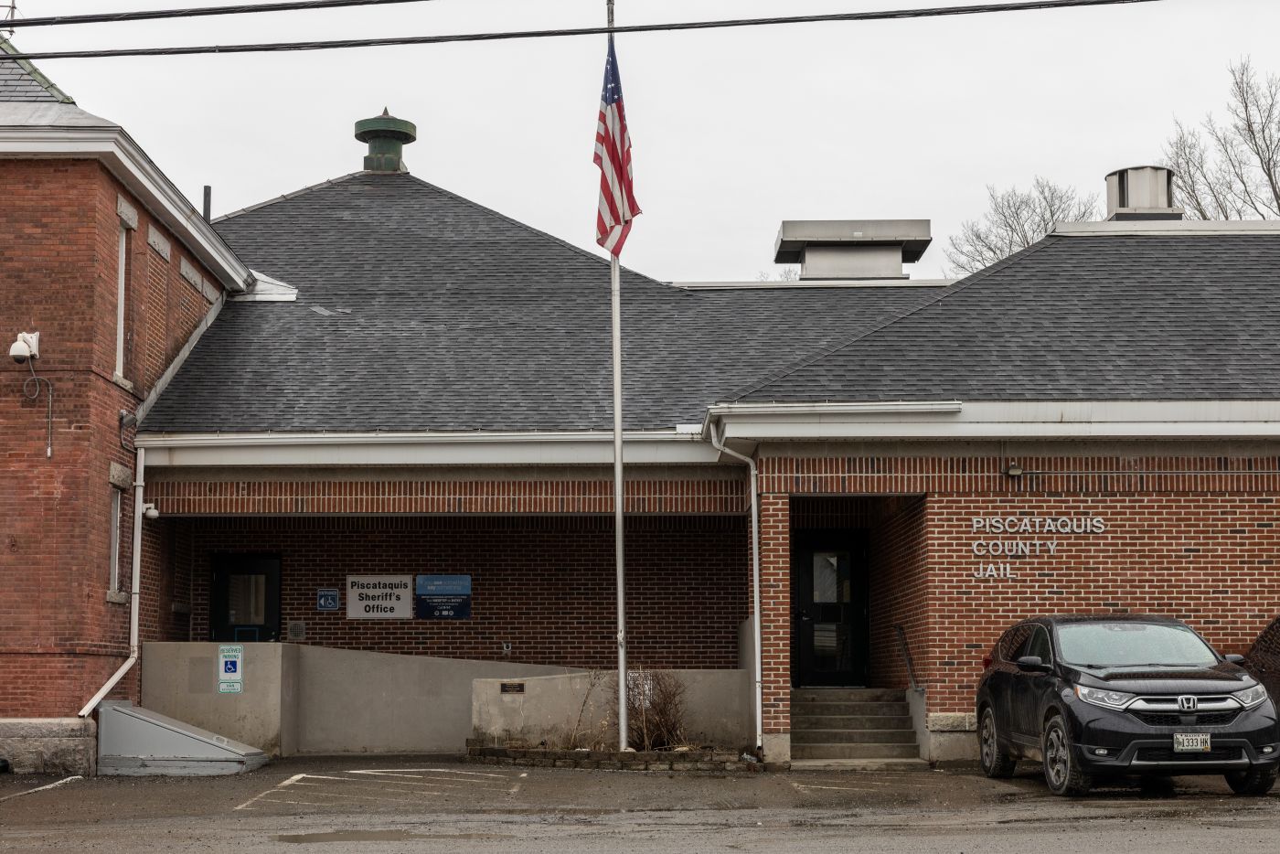 exterior of the piscataquis jail