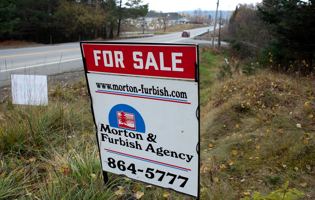 a for sale sign in a lawn