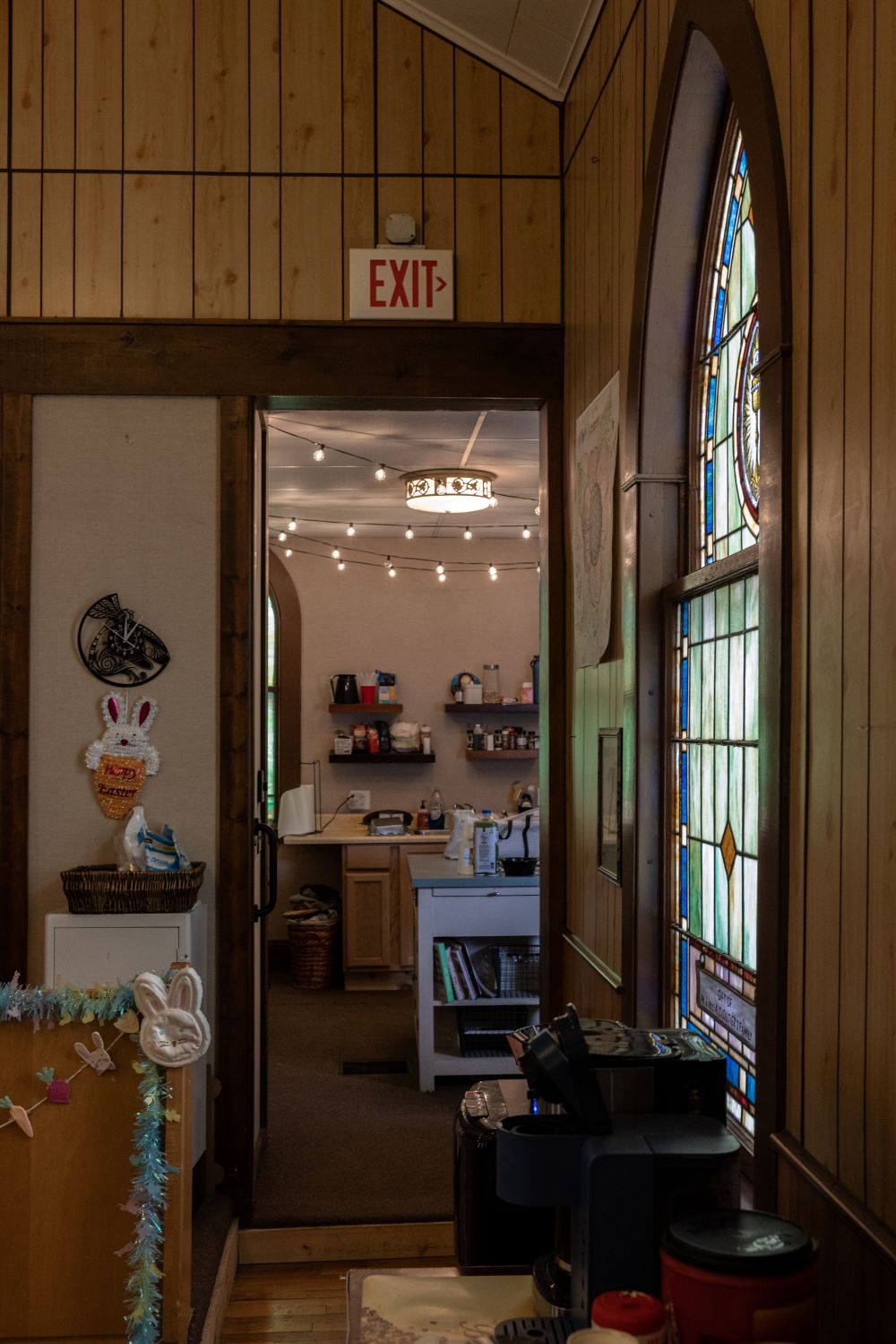 inside the entrance of the Recovery Wellness Community Center