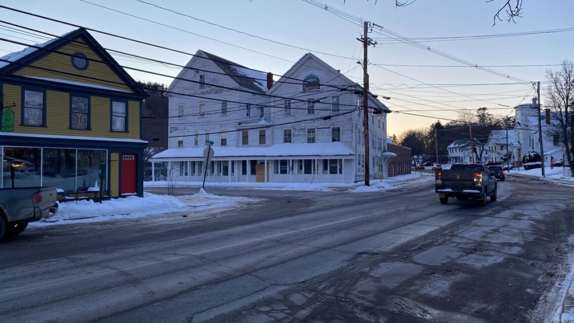 exterior of the former advertiser democrat building.
