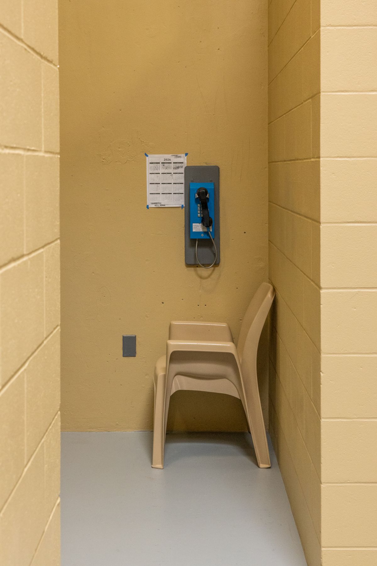 a payphone in the franklin county jail