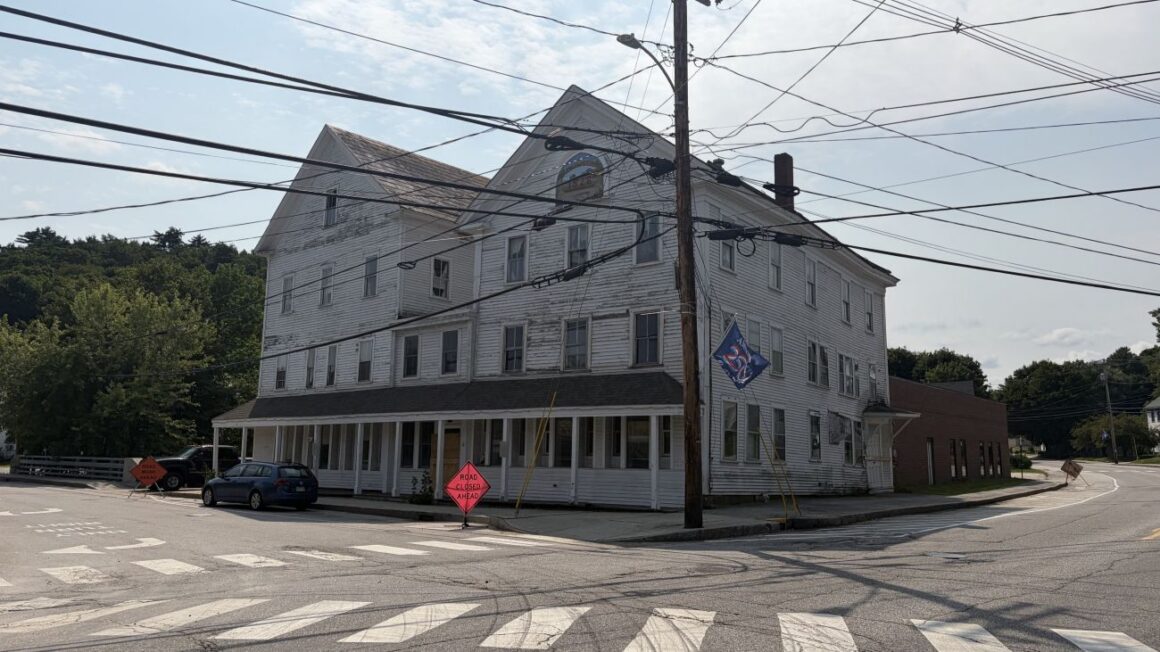 exterior of the former advertiser democrat building.
