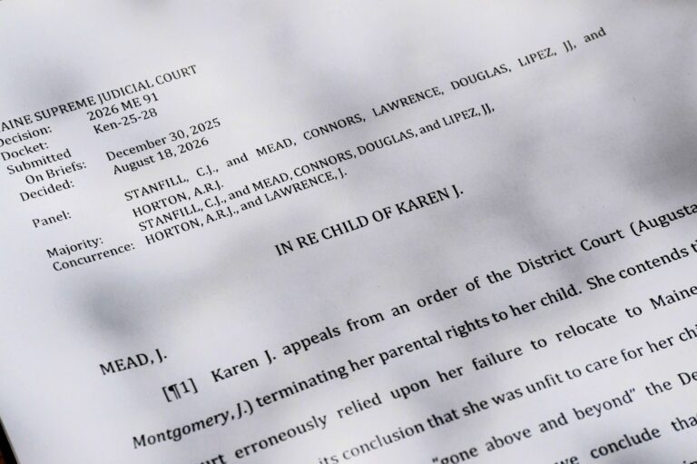 a portion of the court's ruling.