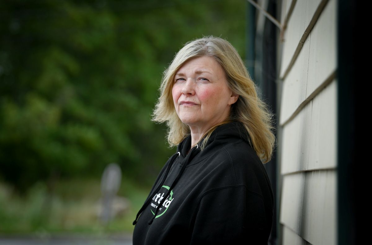 Vicki Clay poses for a photo.