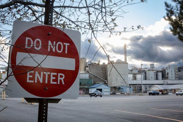 do not enter sign