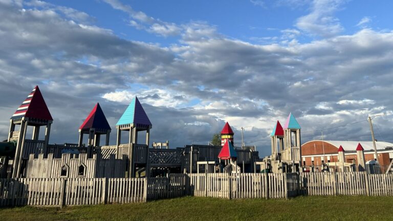 the lubec school playground