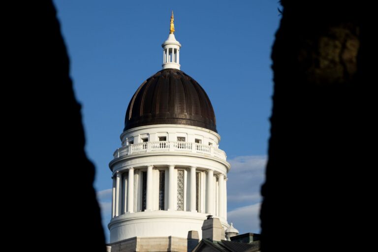 the dome of the statehouse