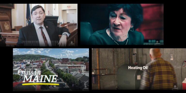 screenshots of campaign tv ads